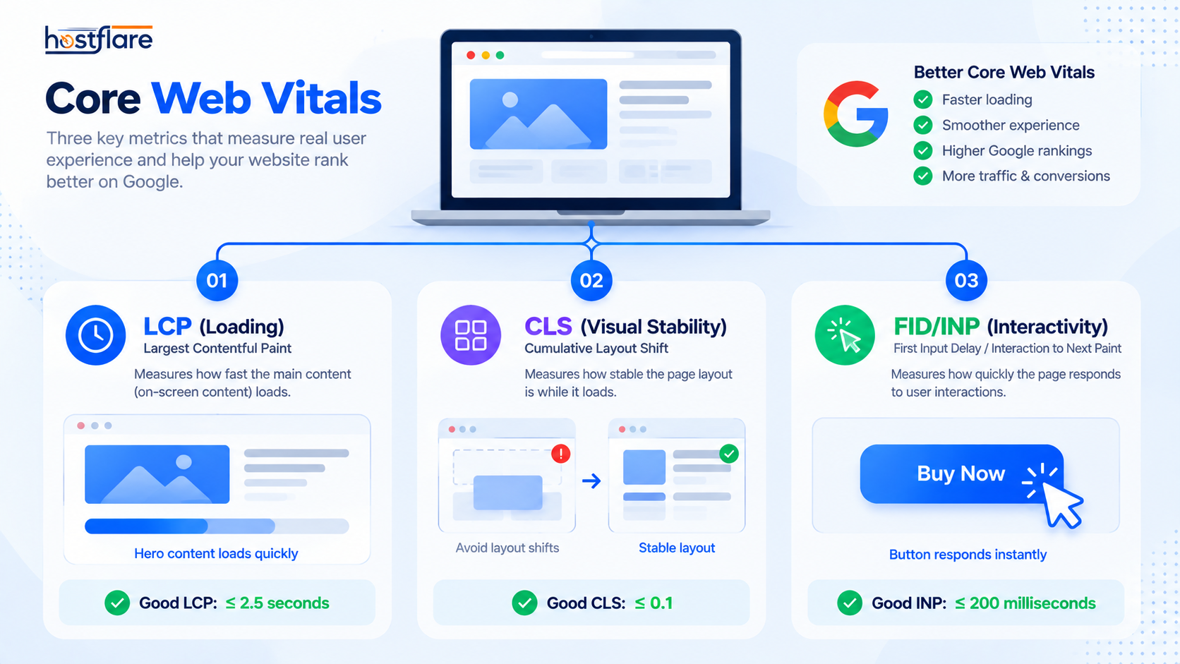 Core Web Vitals Flowchart