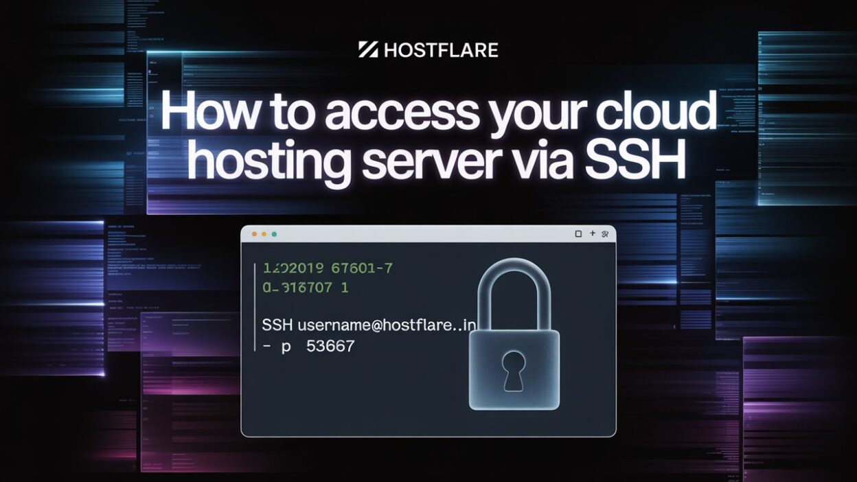 How to Access Your Cloud Hosting Server via SSH
