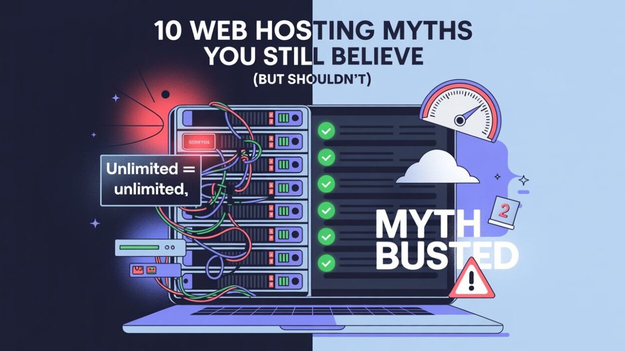 10 Web Hosting Myths You Probably Still Believe (But Shouldn’t)